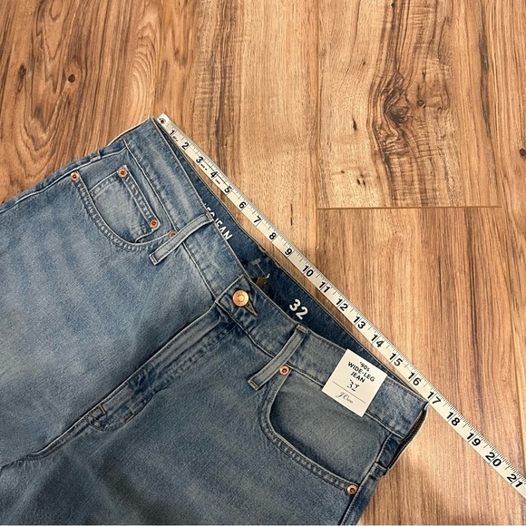 NWT J. Crew High-rise '90s wide-leg jean in Morningside wash - Picture 8 of 9